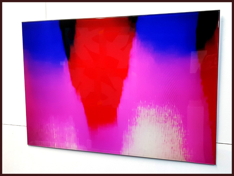 Red White and Blue by Ian Lewis, Contemporary Photography at Koru Art Gallery, New Plymouth, NZ